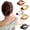 A, variant on French Concord Flat Hair Clips - 6PCS Curved Hair Claw No Slip Hair Clips Strong Hold Clip Hair Claw for Women