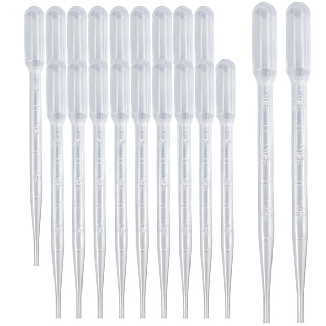 Pipetas cuentagotas Zkupanx, 20 unidades, 3 ml, plástico desechable