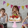 thumbnail image 2 of Monyance Wedding Birthday Cake Stand 1pc Birthday Wedding Party Cake Display Plate Party Cupcake Storage Stand(12.8X12.8X7.68Inches), 2 of 10