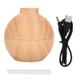 thumbnail image 1 of HURRISE Mini Difusor De Aceite Esencial De USB De 130 Ml, con Luz De 7 Colores, Humidificador De Niebla Fría para Humificadores De Aromaterapia,Ideal para Habitación, Oficina,, 1 of 5