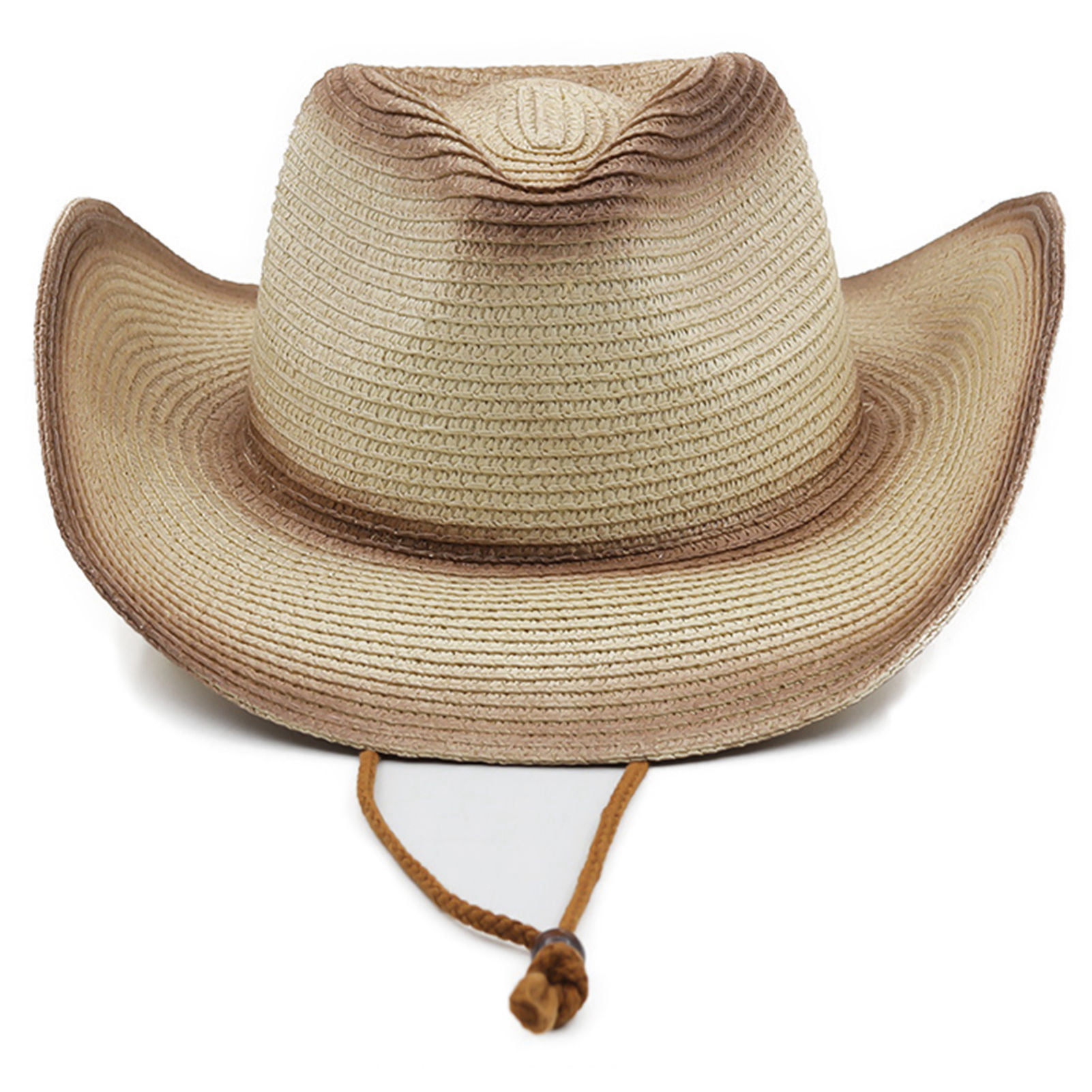 Men Women Boy Girl Summer Wide Brim Beach Straw Sun Cowboy Cowgirl Hat 
