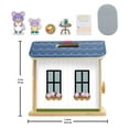 thumbnail image 7 of Fisher-Price Preschool Toy Wooden on-the-Go Play House Dollhouse for Children Ages 3+ Years, 7 of 7