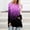 Purple, variant on EQWLJWE Sequin Tops for Women Plus Size Sparkly Glitter Party Tops Blouse Crewneck Gradient Print Long Sleeve Dressy Shirt for Dance Party Nightclub Purple(S-5Xl)