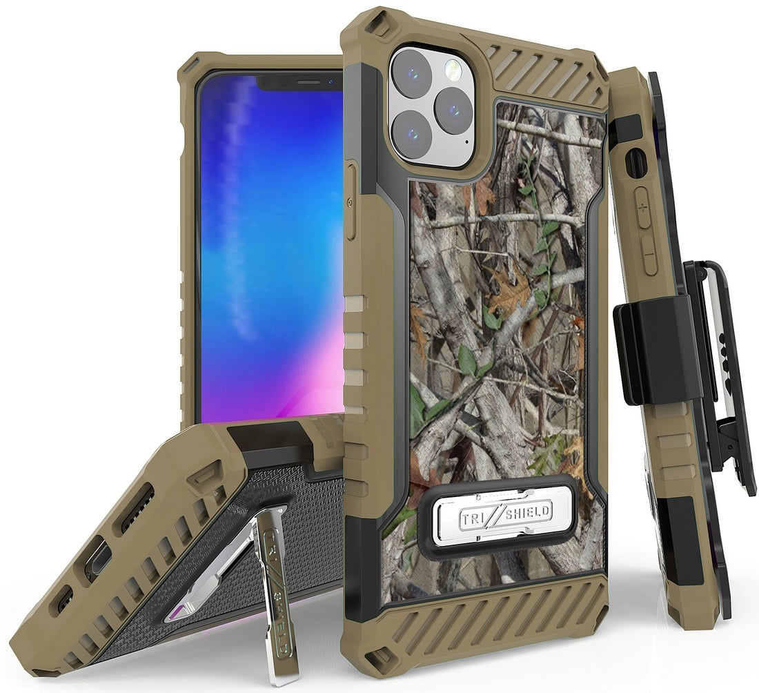 Otterbox Defender Carrying Case Holster Apple Iphone 11 Pro Max Smartphone Realtree Edge Camo Walmart Com