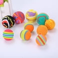thumbnail image 6 of Pet Enjoy 1 38" 10pcs Cats Toys Balls Colorful Soft EVA Foam Ball Toys Kitten Teaser Interactive Play Toy for Small Dogs Cats Animals, 6 of 8