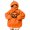 Orange plus size halloween sweatshirt a7, variant on BRELIL Women Plus Size Halloween Pumpkin Hoodie Fall Long Sleeve Pullover Loose Casual Sweatshirt with Pocket Autumn Outfit, Orange 3XL