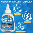 thumbnail image 4 of Mold Stain Cleaner, 8 Floz Washing Machine Cleaner Gel with Brush, Household -Purpose Cleaner Highly Effective in Penetrating for Grout, Fridge, Bathroom, Shower, Front Load Washer, Tile Bathtub, 4 of 6