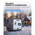 thumbnail image 4 of 5000W Quiet Inverter Generator Portable for Home, RV, Camping, 120V/30A, Epa Emission Standard Compliant, 4 of 11