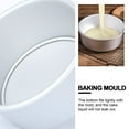 thumbnail image 4 of OULII 6 Round Removable Bottom Anodized Aluminum Cake Pan For Baking Non Stick For Chocolate Cakes And Desserts, 4 of 8