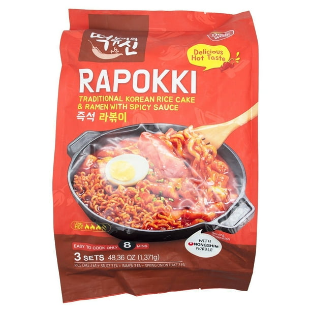Dongwon Rapokki Traditional Korean Rice Cake &amp; Ramen