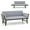 Gray, variant on Barara King Outdoor Convertible Sofa Daybed with Adjustable Armrests for Balcony-Off White