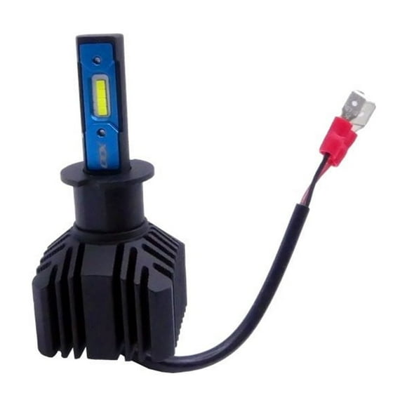 ODX Lighting Ampoule de Phare LEDEBRYD-H3 E-Bryd Series; H3; Ampoule LED; 30 Watts; 9 à 32 Volts; Faisceau Blanc Froid; 6000 Lumens; Température de Couleur de Lumière 6500K; Ensemble de 2