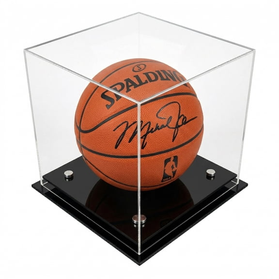 OnDisplay Deluxe Acrylic UV-Protected Basketball/Soccer Ball Display Case