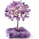 thumbnail image 1 of Amatista Árbol de cristal curativo Cristales de Reiki naturales Piedra preciosa Base Alambre de cobre Árbol Vida Dinero Árboles Feng Shui Reiki Árbol de energía espiritual para H, 1 of 5