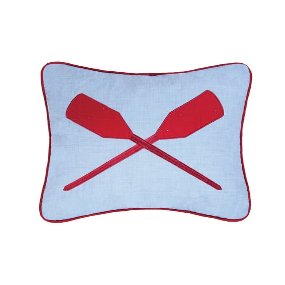 Oars Throw Pillow