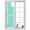 Turquoise Green, variant on No Glue Heat Blocking Window Flims, Beige Geometric Window Privacy Film Frosted, Brown Greek Key Design Burlap Modern Art Peep-proof Door Windows Tint for Bathroom, Dormitory, 17.7 x 78.7 Inches