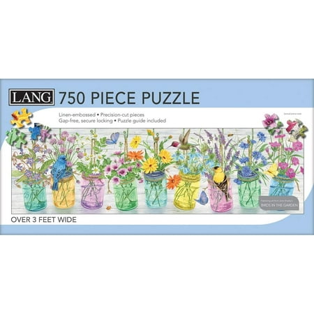 UPC: 0739744191858 | Herb Jars 750 Piece Panoramic Jigsaw Puzzle