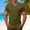 Army Green, variant on Mens Cotton V Neck T-Shirts Short Sleeve Casual Basic Summer Beach Pocket Tee Tops