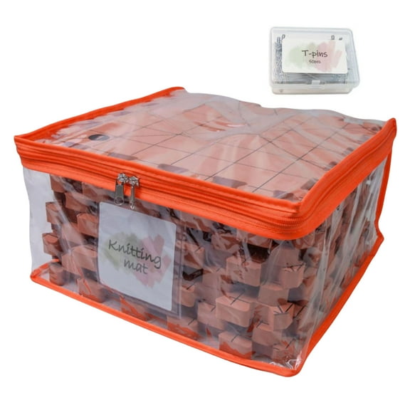 9 Pcs Blocking Mats Crochet Blocking Board Knitting Blocking Mats Crochet Grids Board Crochet Accessories for Crocheting