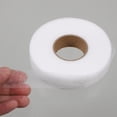 thumbnail image 6 of WASHWEPE 1 Roll Iron-On Fusing Tape for Trousers No-Sew Bonding White Non-Woven Fabric 2cm 70 Yards Long, 6 of 7