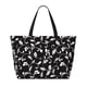 thumbnail image 2 of Fotbe Black White Leaves Bolsa de Viaje para Playa - Resistente al Agua, Bolsa Tote de Gran Capacidad y Ligera con 7 Bolsillos para Mujeres y Hombres, 2 of 7