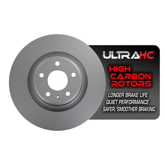 UltraHC Coated High Carbon Brake Rotor, Front UR006380, Audi Q5 2021-2018
