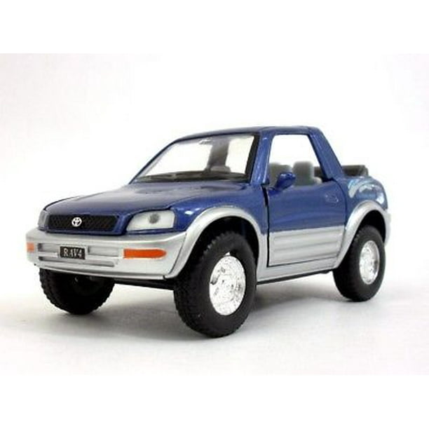 5 Kinsmart Toyota Rav4 Cabriolet Diecast Model Toy Car Concept 1 32 Blue Walmart Com Walmart Com