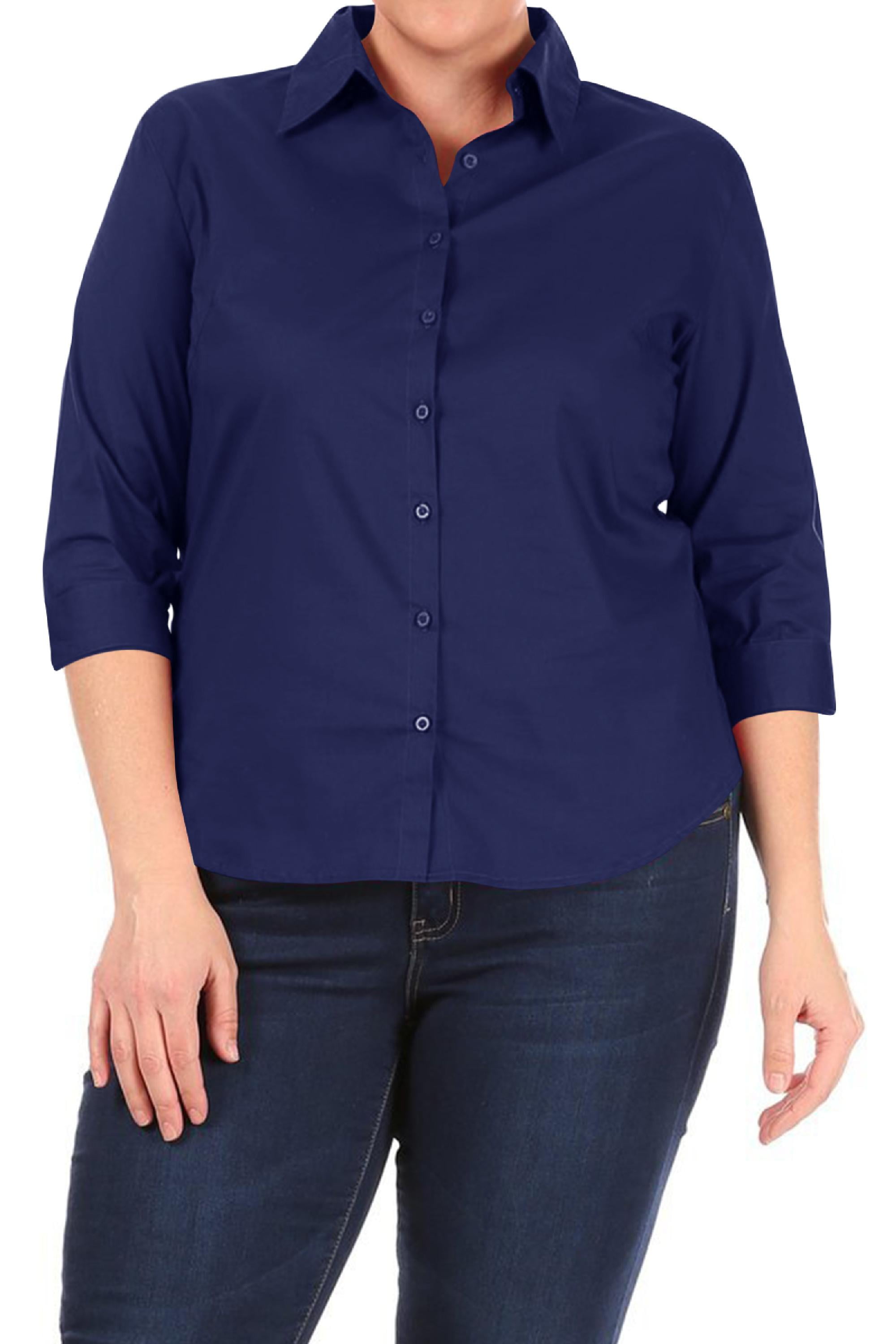 Plus size the office shirt Clearance