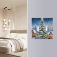 thumbnail image 5 of Dailycode Light Switch Plate Covers 2 Gang Wall Plate Plastics Outlet Covers for Kitchen Home Office Decor Christmas Tree House Snow, 5 of 8