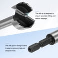 thumbnail image 4 of Broca Forstner Uxcell para Trabajos en Madera, 1-3/8in (35mm) Punta de Carburo Vástago Hexagonal Cortador de Bisagra para Abrir Agujeros en Madera, 4 of 7