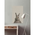thumbnail image 5 of Chubby Hare II Painting Print on Wrapped Canvas, 5 of 7