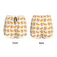 thumbnail image 6 of Goofa Hot Dog Printed Women 2 in 1 Running Shorts,Quick Dry Athletic Workout Shorts,High Waisted Athletic Shorts with Liner Pockets-Small, 6 of 9