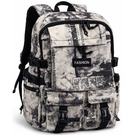 Printed Backpack