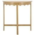 thumbnail image 2 of Safavieh Seraphina Cottage Half Round Wood Console Table, Desert Brown, 2 of 4