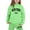 AGJQ#112 Green, variant on Baby Girl Outfits Hoodies Letter Print Sweatshirt Stylish And Everyday Wear Casual Versatile Outdoor Daily Wear Size 3 Y-4 Y