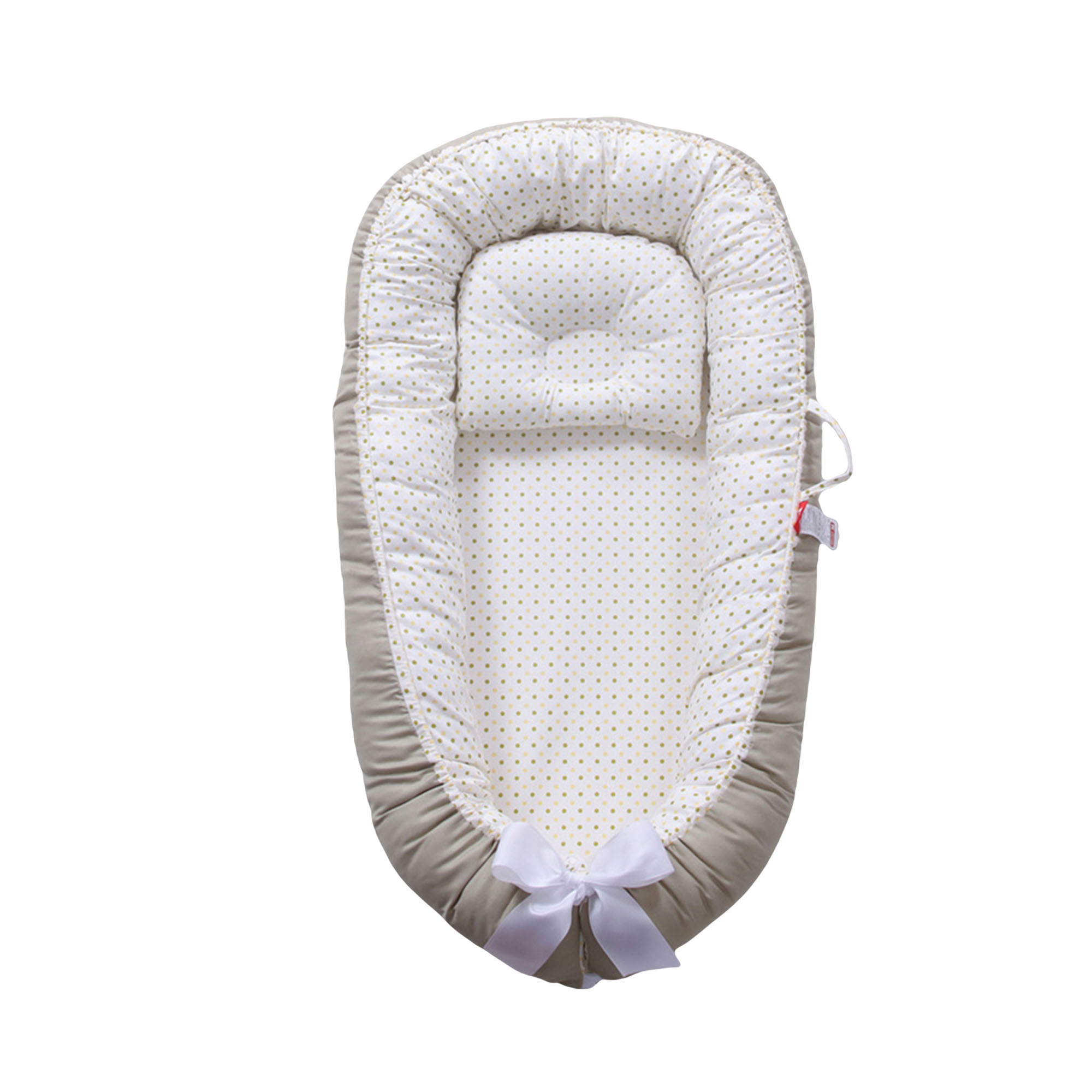 Mialoley Baby Bed, Foldable Washable Floral Print Baby Cot with Pillow Walmart Canada