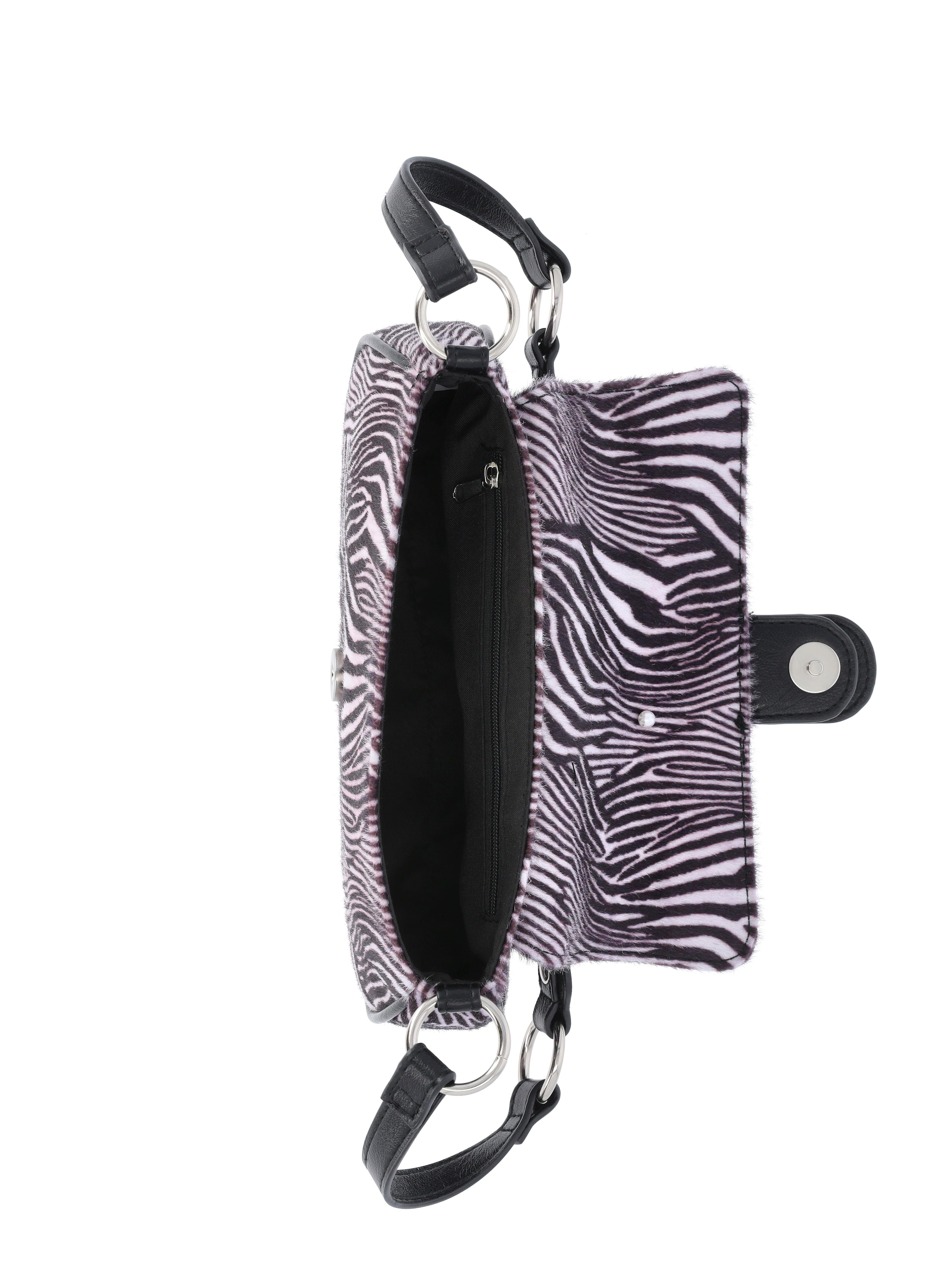 No Boundaries Women's Shoulder Bag, Zebra - Walmart.com