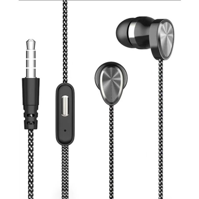 Mingyqi Ajustement Parfait pour Toute Activité Réduction de Bruit Bouchons d'Oreilles Sport Filaires 3,5mm Rouge
