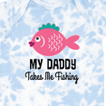 thumbnail image 4 of Inktastic Girls Fishing with Daddy Girls Baby Bodysuit, 4 of 5
