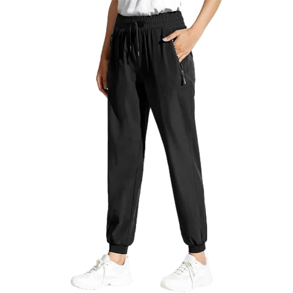 Comfys Fit Stretch Active Pants for Women Breathable Quick Drying Travel Hiking Comfy Work Pants with Zipper Pockets