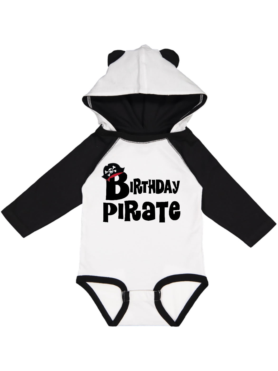 Trainee Pirate Skull & Crossbones Baby Feeding Bib Gift 