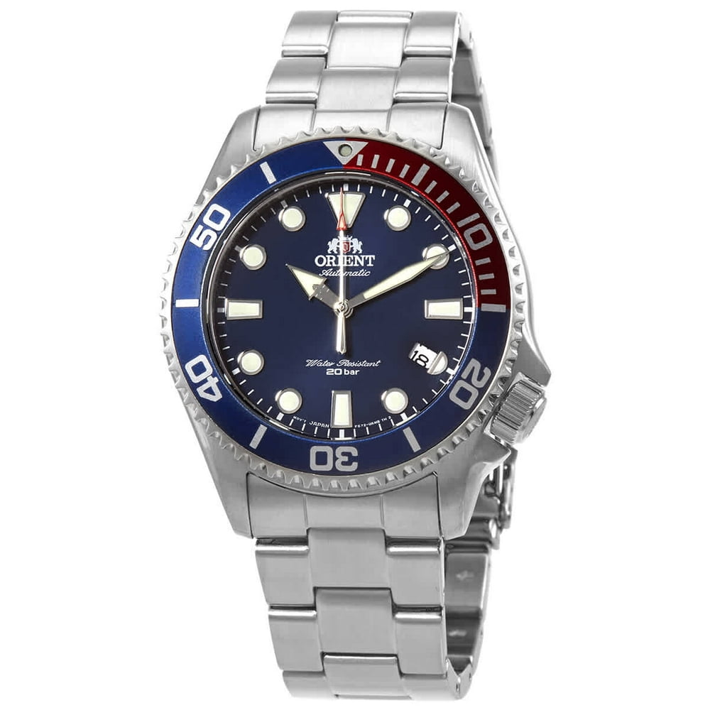 Orient Orient Triton Automatic Blue Dial Pepsi Bezel Men's Watch RA