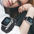 thumbnail image 1 of PEONAVET Metronome Watch Metronome Watch Watch Wearable Vibrating Wrist Watch for Exercise Running Music Practice Music Instruments, 1 of 9