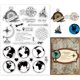thumbnail image 1 of Sellos transparentes de viaje: sellos de silicona transparentes para scrapbooking, decoración de álbumes de fotos y creación de tarjetas., 1 of 9