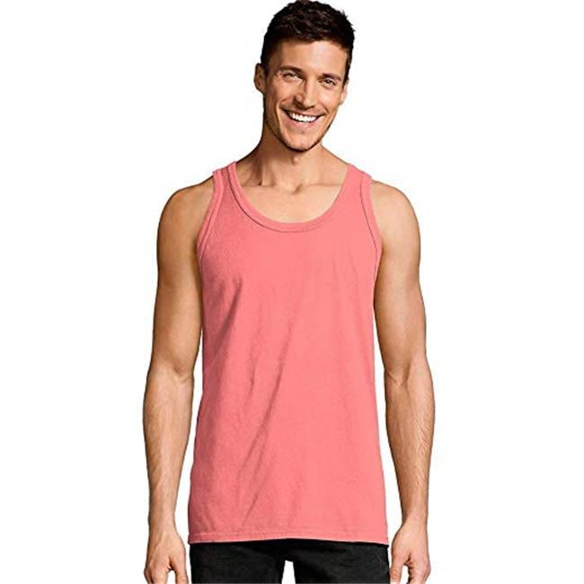 Hanes Hanes 192503297251 Mens Comfort Wash Garment Dyed Sleeveless