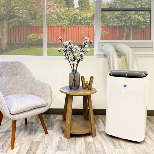 Whynter 14,000 BTU Dual Hose Air Conditioner, Heater, Dehumidifier, u0026 Fan -  Walmart.com