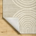 thumbnail image 4 of Hauteloom Fuat Wool Living Room, Bedroom Area Rug - Contemporary - Tan, Beige - 9' x 12', 4 of 5