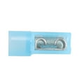 thumbnail image 3 of 10Pcs Blue Full Insulated Female Spade Crimp Flag Connector Terminal FLDNY 2-250, 3 of 5