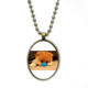 thumbnail image 1 of Máscaras perezosas, Caritas de mascota. Collar Colgante de cadena vintage Colección de joyas colgantes Unbranded M, 1 of 3