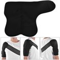 thumbnail image 3 of Hombre de invierno elástico deporte alivio del dolor solo hombro Pad Protector Brace negro, 3 of 5
